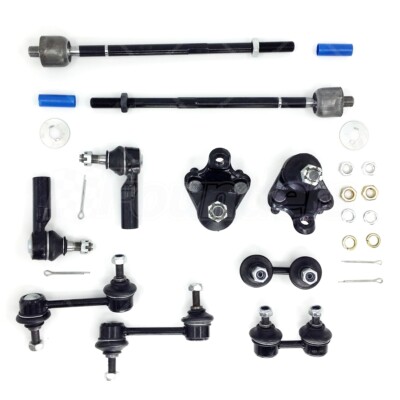 Full Suspension Kit Ball Joints Stabilizer Sway Links For 93-02 Toyota Corolla