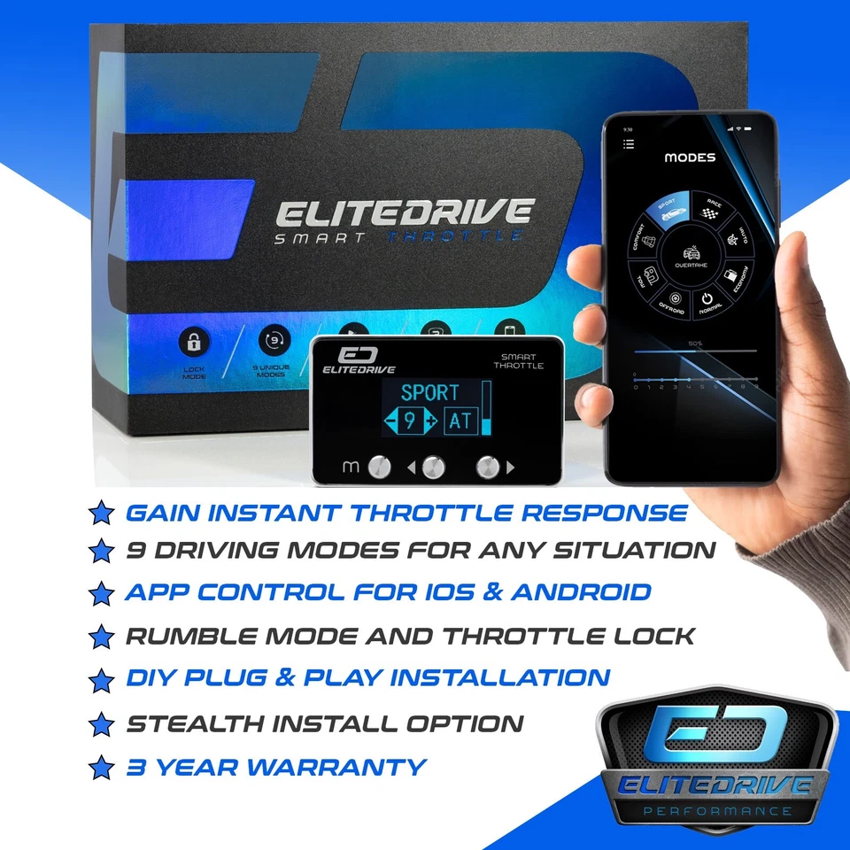 EliteDrive Smart Throttle Controller For : Toyota Hilux KUN26 2005-15 - image 2 of 4