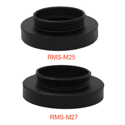 RMS to M25 M27 Lens Adapter Ring for Microscope Objective