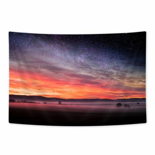 Africa Nature Extra Large Tapestry Wall Hanging Fabric Art Galaxy Room Decor - Picture 1 of 7