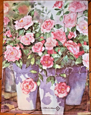 Decorative garden flag