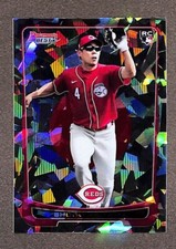 Shogo Akiyama 2020 Bowman's Best #DB-4 Decade's Atomic Refractor Reds Rookie RC