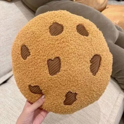 28cm Creative Cookies Pillows Doll Chocolate Biscuits Cushion Plush Cute Gifts