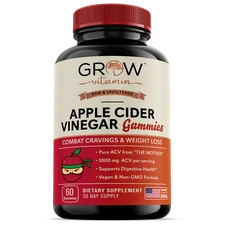 Grow Vitamin Apple Cider Vinegar Gummies