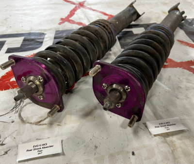 Mitsubishi Evolution 4 5 6 7 8 9 HKS Hiper-D Rear Shock Absorbers  Coilovers