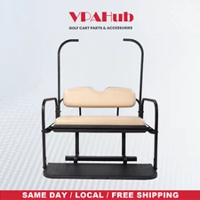 VPAHub Club Car DS Flip Folding Buff Rear Seat Kit, Fit for 1982-2007 Models