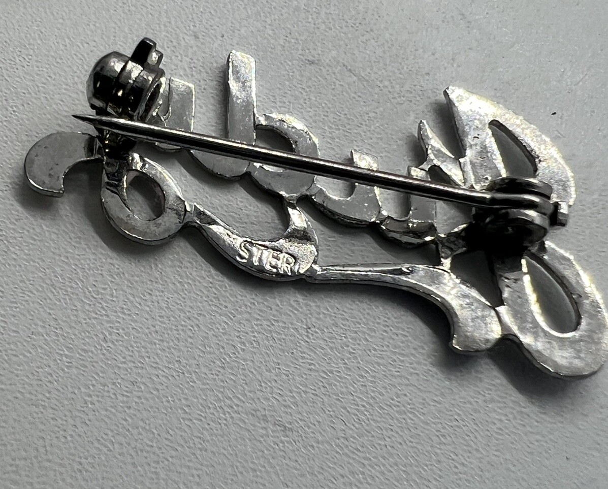 【more jude】judy ribbon pin VINTAGE STERLING SILVER NAME “ JUDY “ PIN BROOCH | eBay