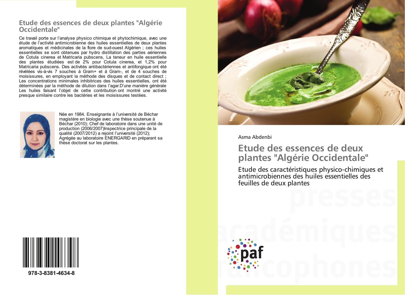 Thumbnail - Etude Des Essences De Deux Plantes Algérie Occidentale Asma Abdenbi