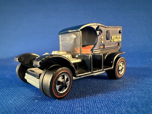 Hot wheels made in france mattel paddy wagon police / bleu - Jeux & Jouets
