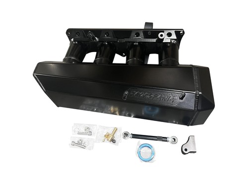 90mm Ultra Side Feed Intake Manifold K Series K20 K24 4.78L Plenum EG EK DC2 RSX - Picture 8 of 11
