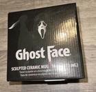 Scream Ghost Face 16 Oz Sculpted Ceramic Mug Bioworld Horror New In Box — photo 1