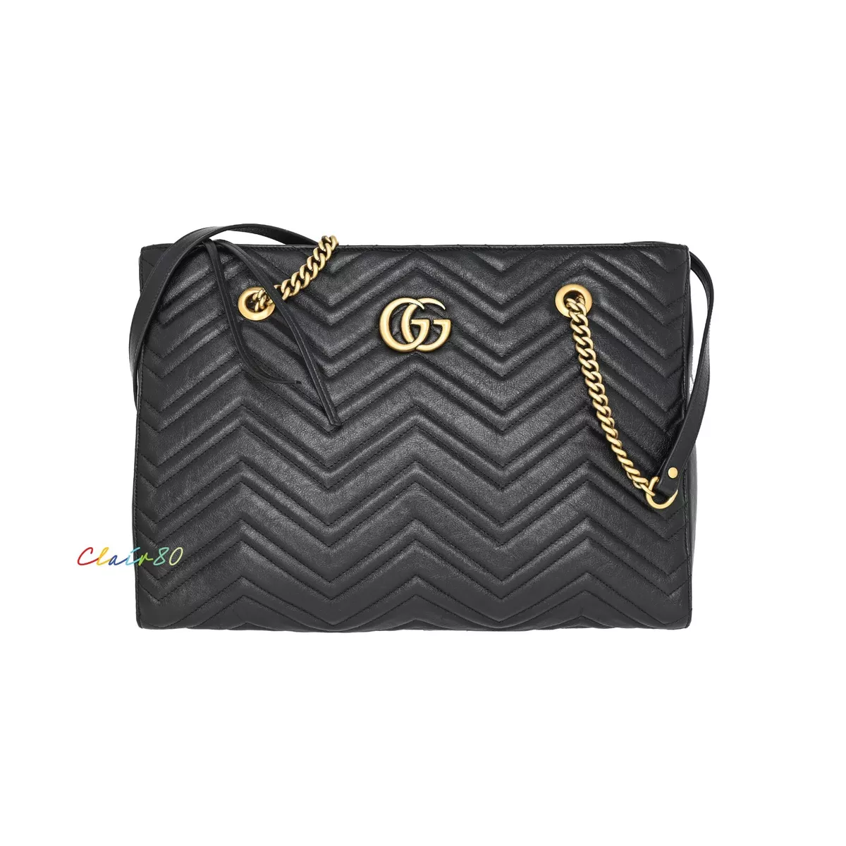 GUCCI GG Marmont matelassé leather tote