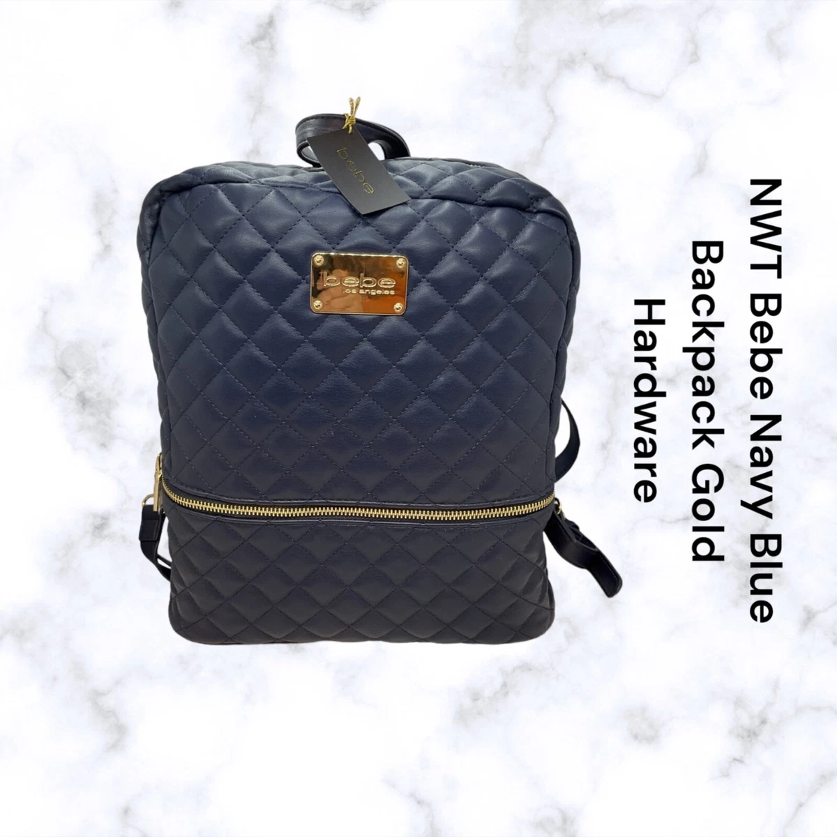Bebe danielle cheap velvet backpack