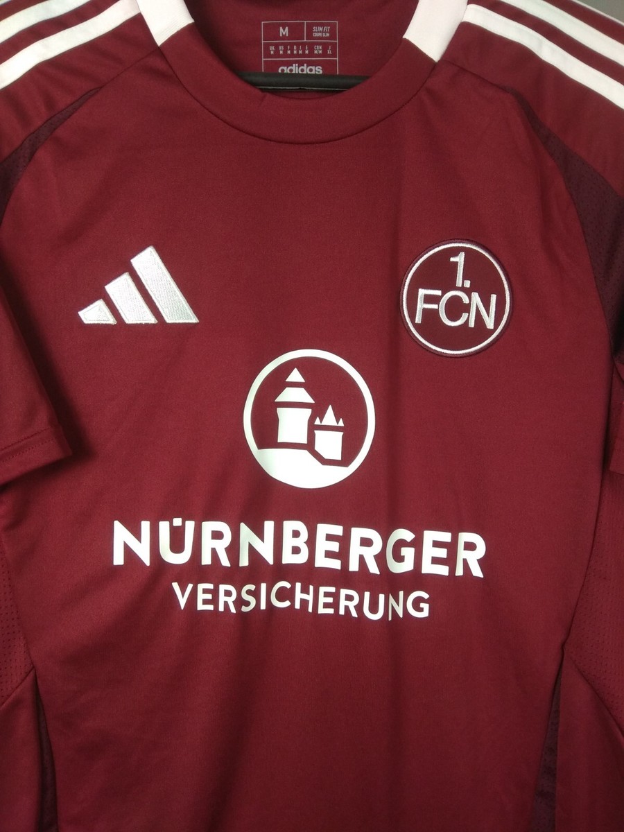 adidas 1.FC Nurnberg ニュルンベルク リンガーTシャツ Nurnberg 1. FCN Jersey Home Football Soccer Shirt 2024