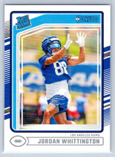 2024 Donruss Football - Jordan Whittington - Los Angeles Rams - RC - #352