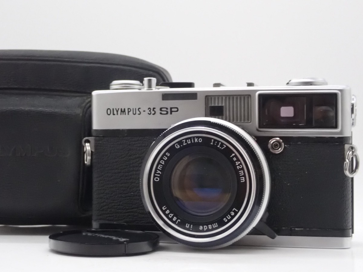 Olympus 35 SP Rangefinder film camera G.ZUIKO 42mm f/1.7