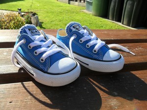 royal blue infant converse
