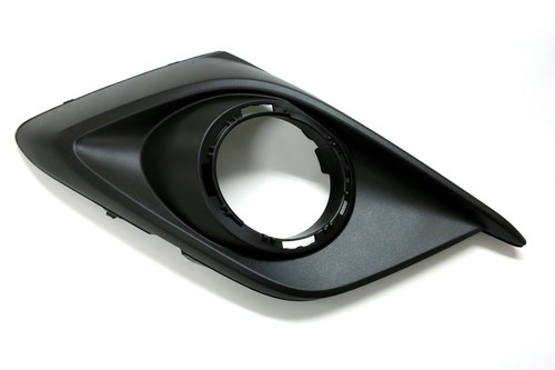 Front Right Fog Light Bezel – Black Passenger Side For 2010-2011 Mazda 3