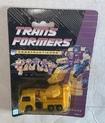 1991 Hasbro Transformers G2 MIXMASTER Yellow Constructicon-MOC