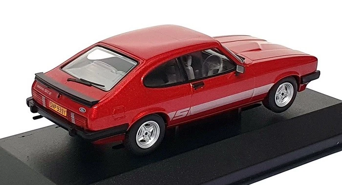 Vanguards 1/43 Scale VA10824 - Ford Capri Mk3 2.0S - Met. Imperial Red - Image 2 of 4