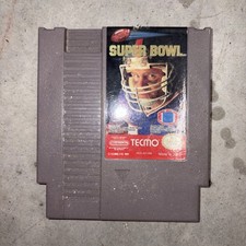 Tecmo Super Bowl (Nintendo NES, 1991) Original Classic Authentic Game