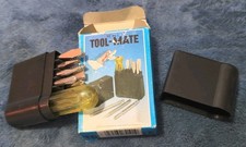 Vintage 10 in 1 Tool Mate Screwdriver Set Cardboard Sleeve Handy Pocket Tool Kit