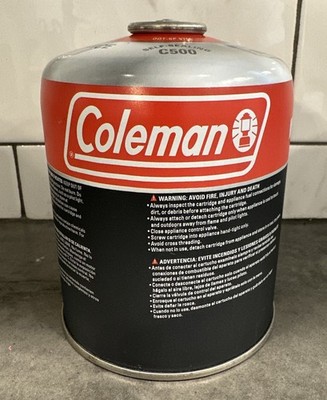 Coleman 440 G Isobutane Fuel Butane Propane Mix Large Can Camping Survival