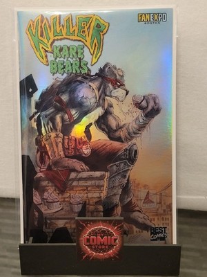 Killer Kare Bears - TMNT   Boston Fan Expo Foil -   Limited  !!!   9/10