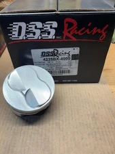 331 Ford Twisted Wedge Forged +6cc Dome Top DSS Racing GSX pistons. 4.000"