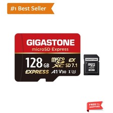 Designed for Switch 2 128GB microSD Express R/W 880/500MB/s SDXC Memory Card...