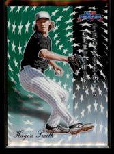 2025 Panini Crusade Baseball Hagen Smith Certified Prospects Green /249 #26
