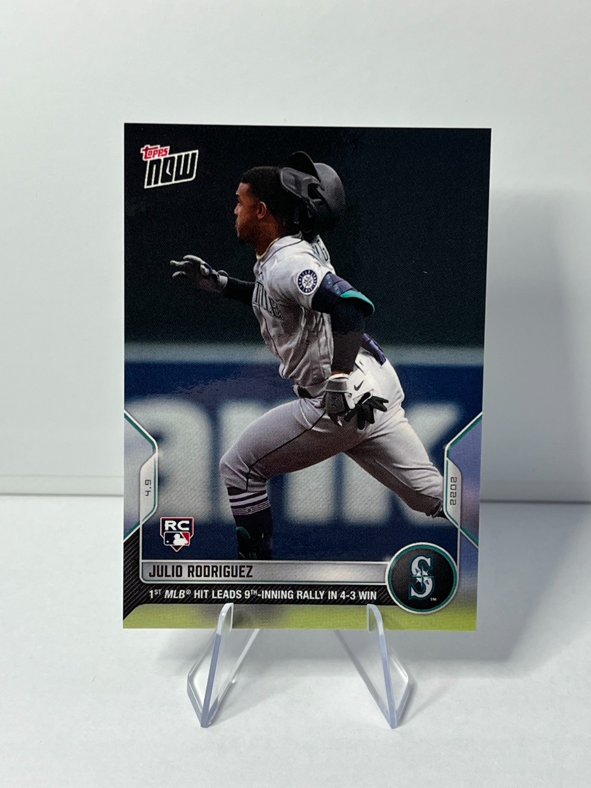 2022 Topps Now Julio Rodriguez RC Rookie #17 Mariners