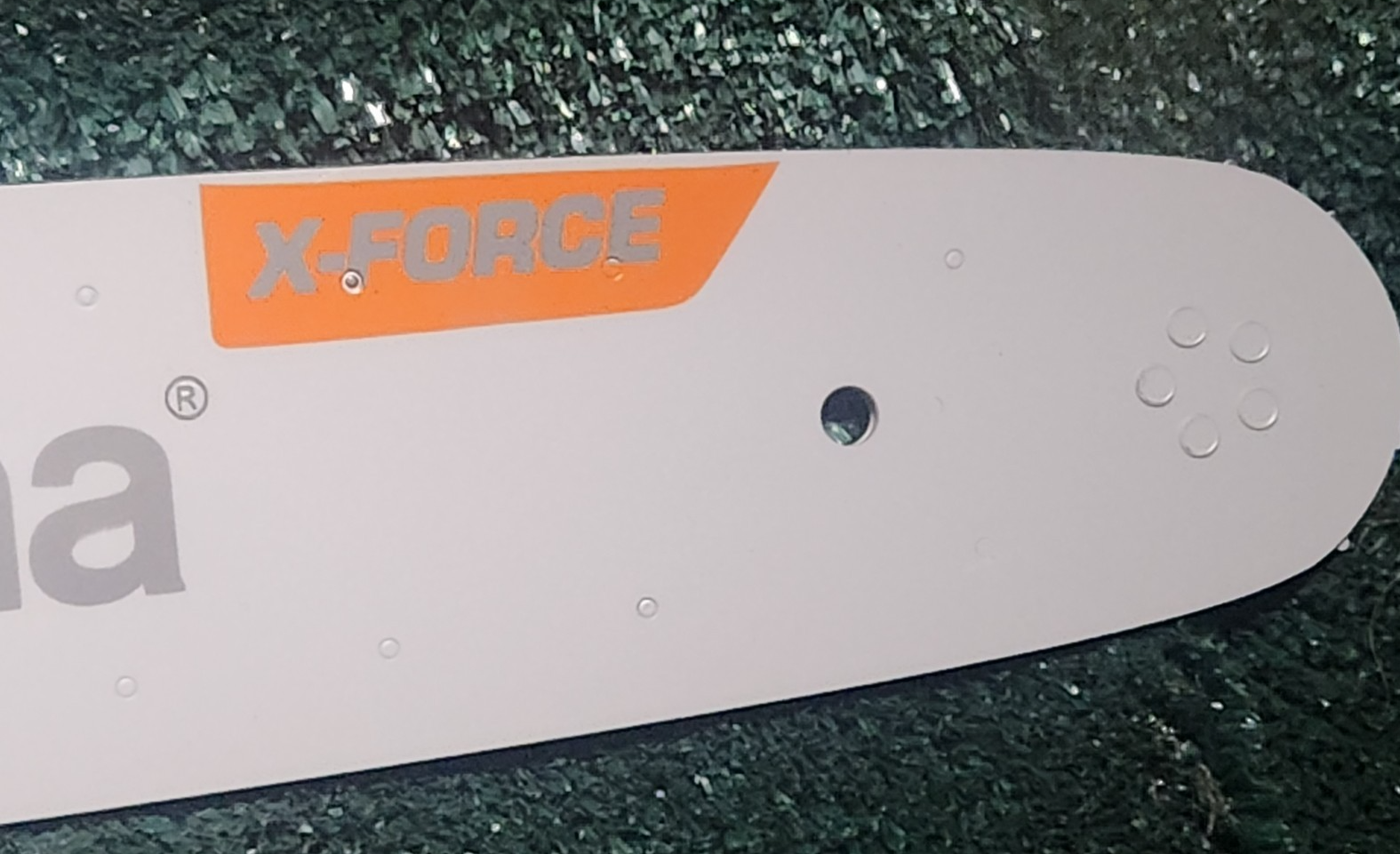 HUSQVARNA USA 596547380 X-FORCE 20" CHAINSAW GUIDE BAR HL258-80 .325 ...