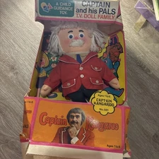 Captain Kangaroo, Captain Kangaroo, Doll, New In Box Box Is In Rough Shape