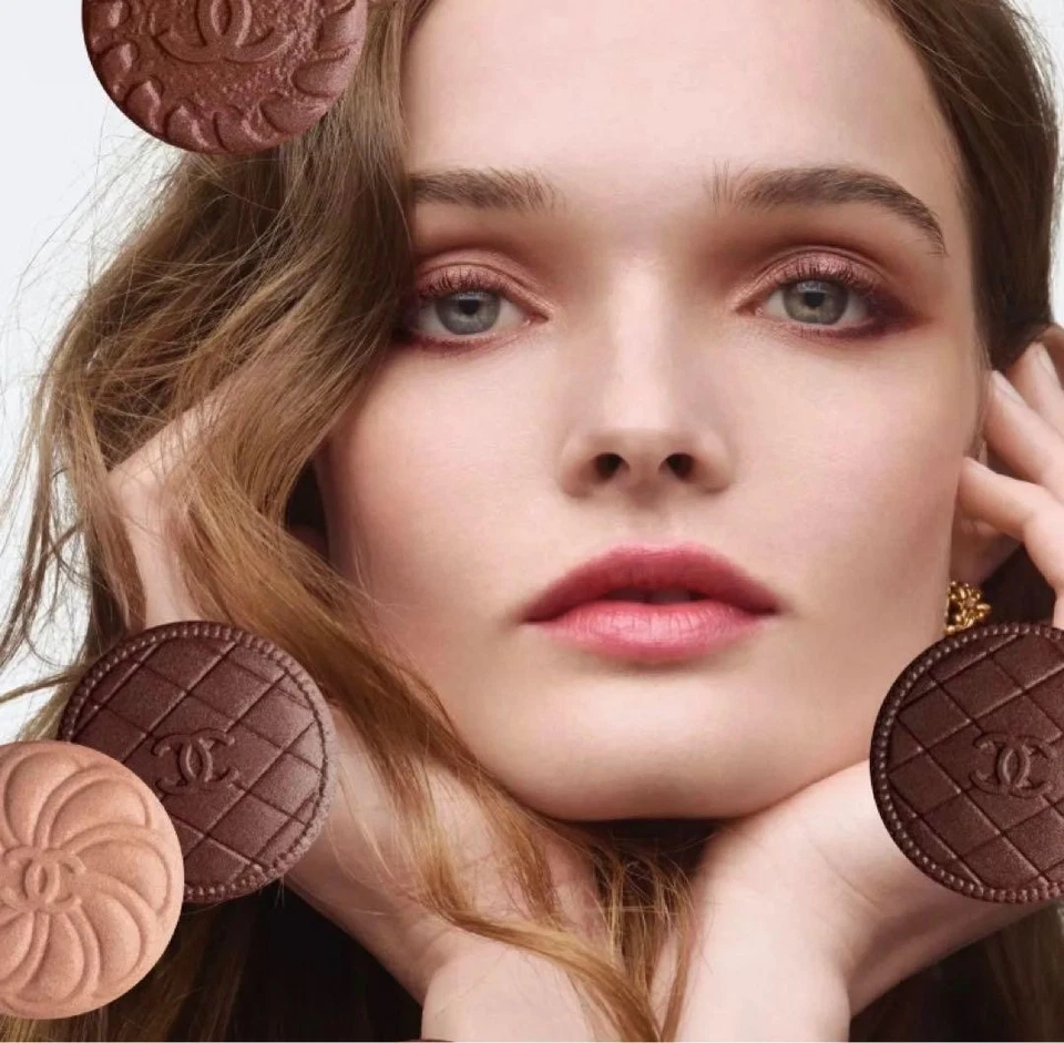 Paleta de sombras de ojos Chanel Les 4 Ombres Boutons 219 edición limitada 2025 rara Japón nueva Foto 4 de 4