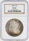 1880-S Morgan Silver Dollar NGC MS64 S$1 San Francisco Minted No Reserve