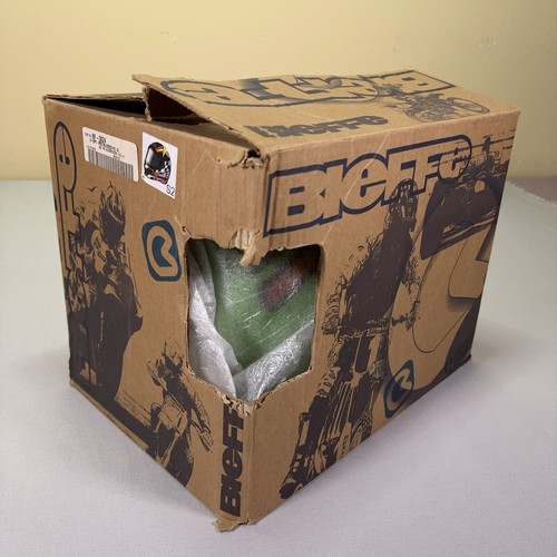 VTG 1998 Arctic Cat Team Arctic Snowmobile Helmet - Full Face - Green - MEDIUM - Foto 11 di 11