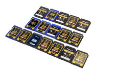 Lot 17 PNY 4GB SDHC Camera Memory Cards Optima Premium Standard