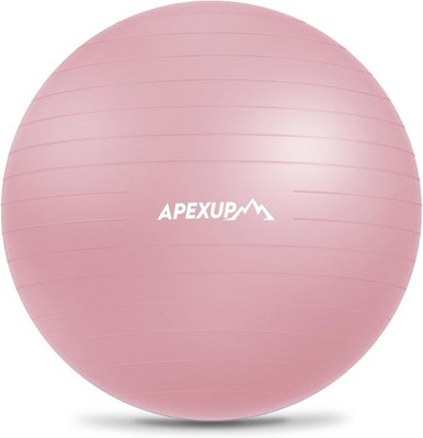 Yoga Ball Exercise Ball Anti Slip Heavy Duty for Fitness, Balance & Core Workout