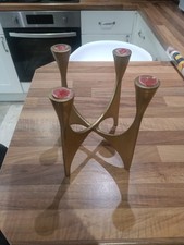 Metal Candle Stick Holder. From Next Gold Colour
