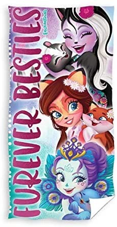 Пляжное полотенце ENCHANTIMALS Strandtuch 70x140 см Baumwolle CARBOTEX 4690₽