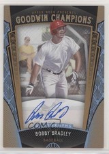 2015 Upper Deck Goodwin Champions Baseball Prospects Bobby Bradley #165 Auto 0j5