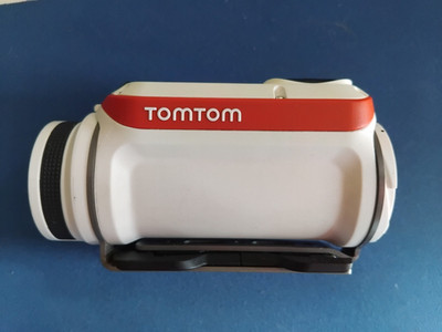 TomTom Bandit Base Action Cam 4K 16MP Ultra HD SD WLAN Kamera Wasserdicht* weiß