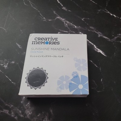 Creative Memories -  Sunshine Mandala - Circle Punch - New