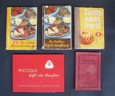Konvolut von 6 Kochbücher u.-broschüren,ab ...