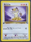 1st Edition Meowth - Jungle - #56/64 - Vintage Pokemon Card 1999 WOTC