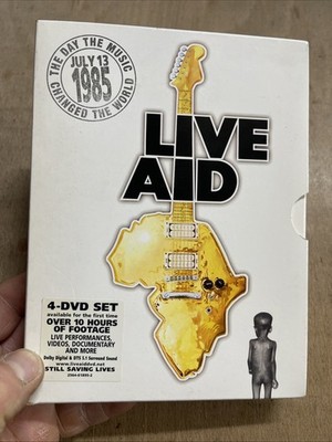 ミュージック #2i2 LIVE DVD REMEMBER FULLBAND SET LIVE Live Aid Concert July 13th 1985(R2 DVD)4 Disc Set Queen U2 Bowie