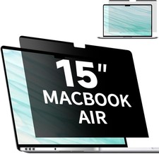 Magnetic Privacy Screen for MacBook Air 15 Inch 2023-2026 - Anti-Spy Shield