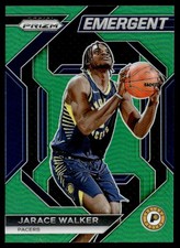 2023-24 Panini Prizm Emergent Prizms Green Jarace Walker Indiana Pacers #25