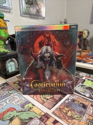 PLAYSTATION 4 - CASTLEVANIA ANNIVERSARY COLLECTION Limited Run Box Set NEW!